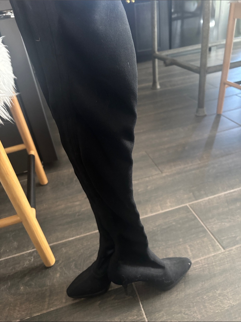 Stella McCartney thigh high heels
